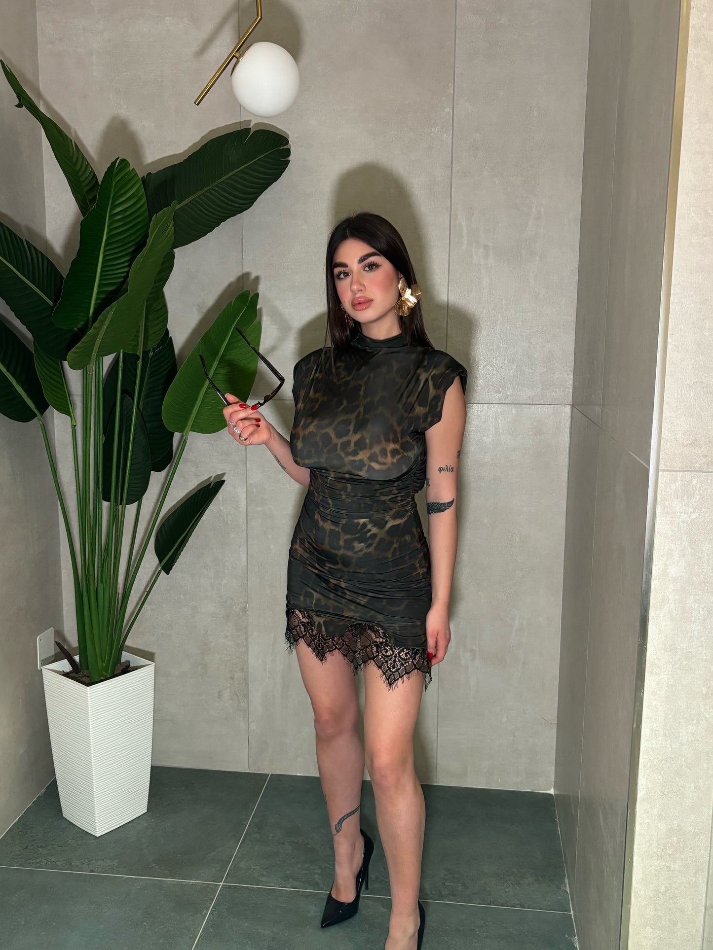 Mini dress Animalier