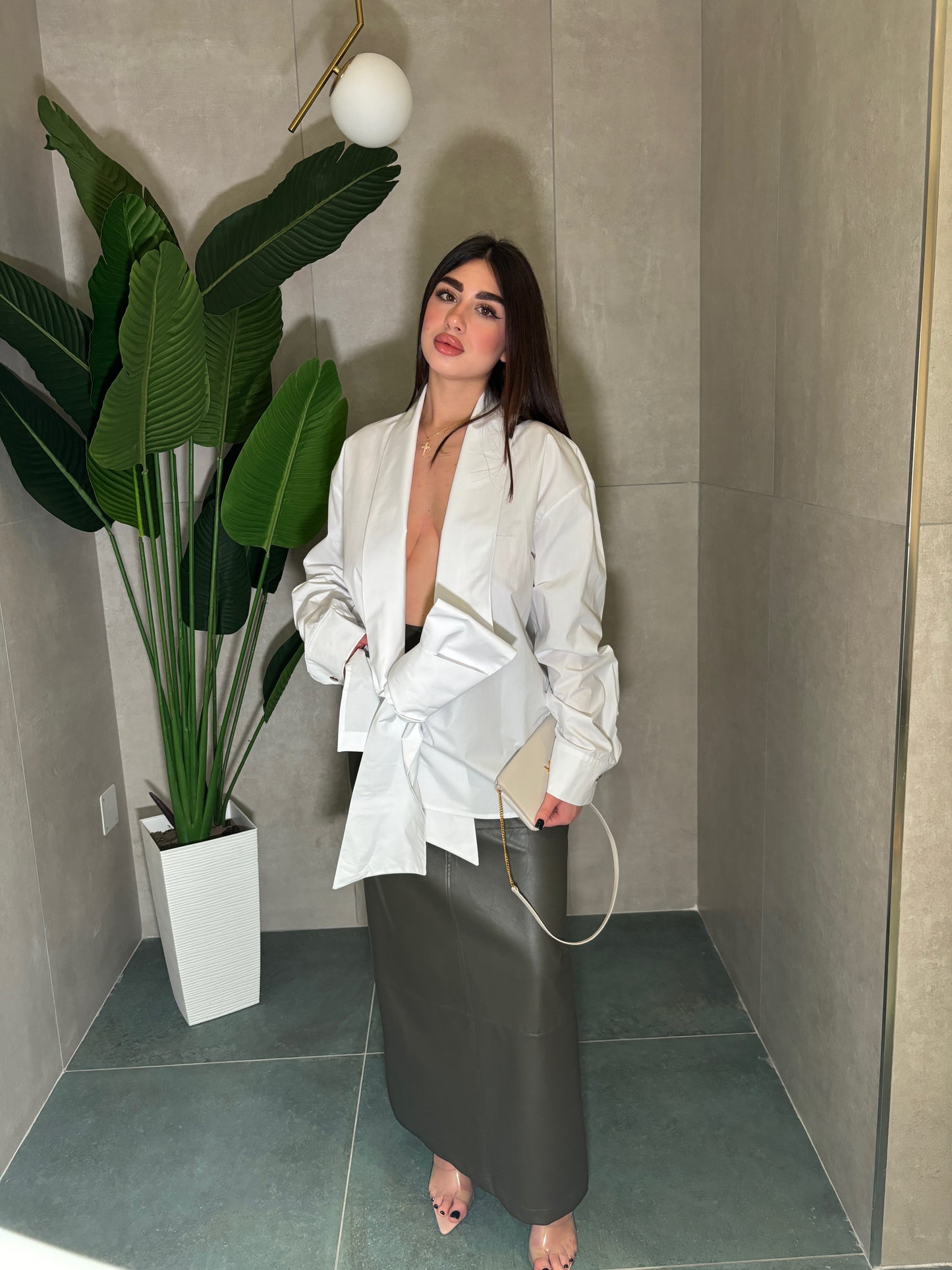 Camicia con Fiocco